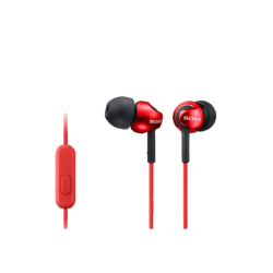 SONY MDR-EX 110, In-ear Headset  Rot