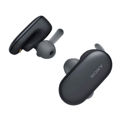 Echte kabellose Kopfhörer | SONY WF-SP900 - True Wireless Kopfhörer (In-ear, Schwarz)