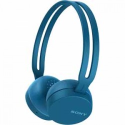 Sony Wireless On-Ear Headphones - Blue