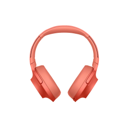 SONY WH-H 900 N, Over-ear Kopfhörer Bluetooth Rot