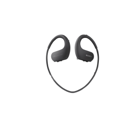 Fülhallgató | SONY NW-WS414B - Kopfhörer mit integriertem Speicher  (Schwarz)