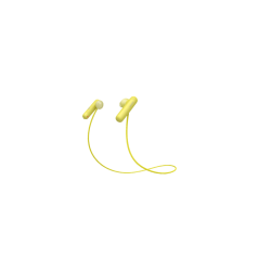 SONY WI-SP500, In-ear Kopfhörer Bluetooth Gelb