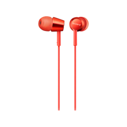 SONY MDR-EX155AP - Kopfhörer (In-ear, Rot)