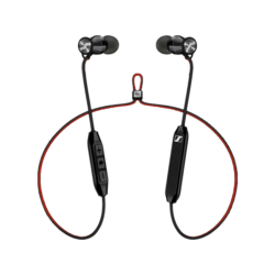 SENNHEISER Momentum Free - Bluetooth Kopfhörer (In-ear, Schwarz/Rouge)