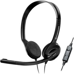 Mikrofonlu Kulaklık | Sennheıser Pc 36 Call Control Taçlı Çift Taraflı Voıp Kulaklığı