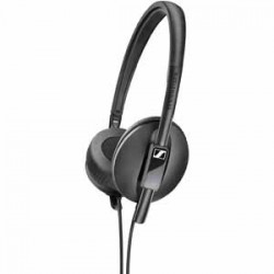 Sennheiser HD100 On Ear Foldable Headphone Powerful Bass Response Secure On Ear fit 2 Year Warranty Precision German Engineering