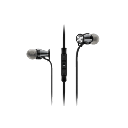 Kopfhörer mit Mikrofon | SENNHEISER MOMENTUM In-Ear G, In-ear Kopfhörer  Schwarz/Chrome