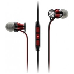 Sennheiser Momentum In-Ear Headphones for iOS - Red/Black