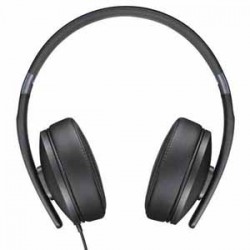 Sennheiser Over Ear Headphones with Mic - Black