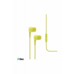 TTEC | TTEC Mikro Mikrofonlu Kulaklık Kulakiçi JOY Serisi - Sarı- 2KMM1007