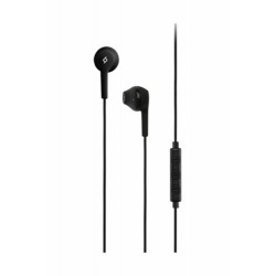 Ακουστικά In Ear | Rio Serisi Kumandalı ve Mikrofonlu Kulakiçi Kulaklık Siyah