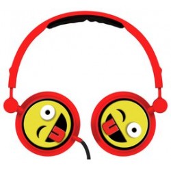 Emoji Swivel On-Ear Headphones - Wink