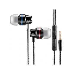WOOSIC | WOOSIC B800 Kablolu Kulak İçi Kulaklık Siyah