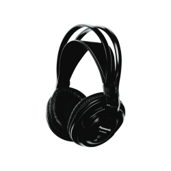 TV Headphones | PANASONIC RP-WF830 E-K, Over-ear Funkkopfhörer  Schwarz