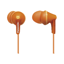 Ecouteur intra-auriculaire | PANASONIC RP-HJE125 E-D, In-ear Kopfhörer  Orange