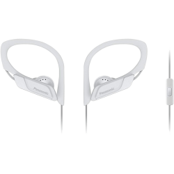 Fülhallgató | PANASONIC RP-HS35ME-W vízálló sport fülhallgató sportoláshoz, fehér