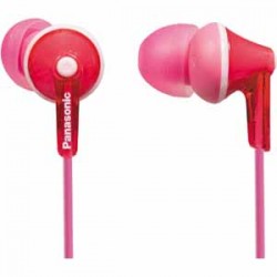 Panasonic Comfort Ergo Fit Earphones - Pink