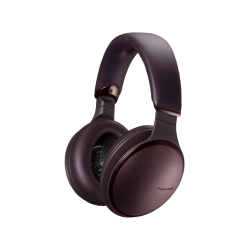 Over-ear Fejhallgató | PANASONIC RP-HD605N-T Hi-res bluetooth zárt fülhallgató környezethang kiemeléssel, bordó
