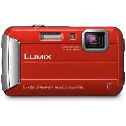 Panasonic | Panasonic Lumix FT30 16MP 4x Zoom Tough Camera - Red