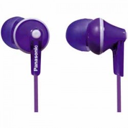 Panasonic Comfort Ergo Fit Earphones - Violet
