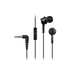 In-ear Headphones | PANASONIC RP-TCM115E-K, In-ear Kopfhörer  Schwarz