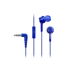 In-ear Headphones | PANASONIC RP-TCM115E-A, In-ear Kopfhörer  Blau
