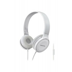 Panasonic | RP-HF100ME-W Beyaz Kablolu Kulak Üstü Mikrofonlu Katlanabilir Stereo Kulaklık RP-HF100ME-W