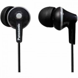 Panasonic ErgoFit In-Ear Earbud Headphones - Black