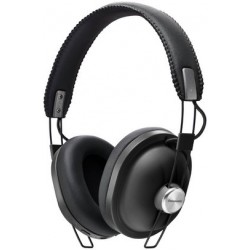Bluetooth Headphones | Panasonic RP-HTX80BE Wireless Over-Ear Headphones - Black