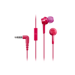 In-ear Headphones | PANASONIC RP-TCM115E-P, In-ear Kopfhörer  Pink