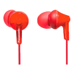 Panasonic | Panasonic RP-HJE125E-R Ergo Fit Kırmızı Kablolu Kulak İçi Kulaklık
