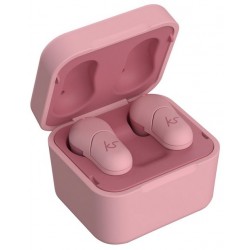 Echte kabellose Kopfhörer | Kitsound Funk 35 In-Ear True Wireless Headphones - Pink