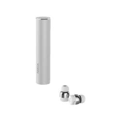 NOKIA BH-705, In-ear True Wireless Kopfhörer Bluetooth Silber NOKIA BH-705, In-ear True Wireless Kopfhörer Bluetooth Silber