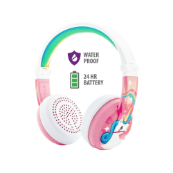Bluetooth ve Kablosuz Kulaklıklar | ONANOFF Casque Bluetooth pour enfants Buddyphones Wave Unicorn Pink (BT-BP-WV-UNICORN)