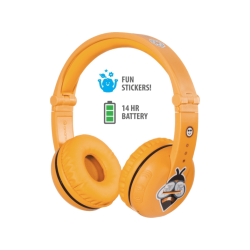 ONANOFF | ONANOFF Casque audio Bluetooth pour enfants Buddyphones Play Safari Yellow (BT-BP-PLAY-SAFARI)