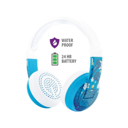 Bluetooth en draadloze hoofdtelefoons | ONANOFF Casque Bluetooth pour enfants Buddyphones Wave Robot Blue (BT-BP-WV-ROBOT)