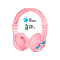 Bluetooth en draadloze hoofdtelefoons | ONANOFF Casque audio Bluetooth pour enfants Buddyphones Play Sakura Pink (BT-BP-PLAY-SAKURA)