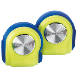 Bluetooth & Wireless Headphones | NILOX Drops - True Wireless Kopfhörer (In-ear, Blau/gelb)