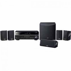 Yamaha | YAMAHA YHT5950UBL Home Theater in a Box with MusicCast 115 watts x 5-ch AVR, HDMI 2.2 & 4Kultra Bluetooth for wireless steaming all your fav