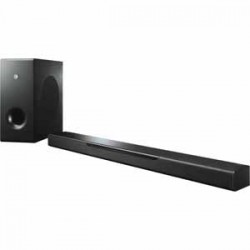luidsprekers | YAMAHA YAS408BL MusicCast Sound Bar with wireless subwoofer Wi-Fi, Bluetooth, airplay or Spotify connect. Voice control with alexa via any A