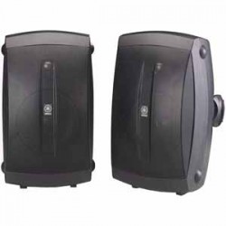 Yamaha 6.5 Outdoor 2-Way Speakers - Black - Sold as Pair