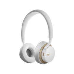 JAYS U-Jays Wireless - Bluetooth Kopfhörer (On-ear, Weiss/gold)