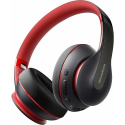 ANKER | Anker Soundcore Life Q10 Kablosuz Bluetooth 5.0 Kulaklık - 60 Saate Varan Çalma Süresi - Siyah Kırmızı - A3032