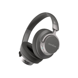 Kopfhörer | ANKER Soundcore Space NC, Over-ear Kopfhörer Bluetooth Schwarz/Grau