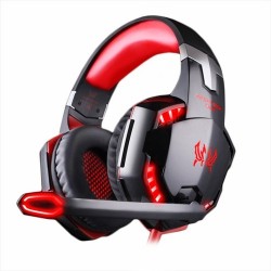 Gaming Headsets | Kotion Each G2000 Mikrofonlu Işıklı Oyuncu Kulaklık Kırmızı