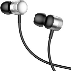 Kulak İçi Kulaklık | Baseus ENCOK H04 Kablolu Kulakiçi Kulaklık - Gümüş