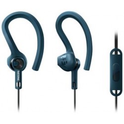 Sports Headphones | Philips SHQ1405 Sports In-Ear Headphones - Blue