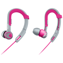 Sports Headphones | PHILIPS SHQ3300LF/00 sport fülhallgató, pink