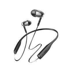 PHILIPS SHB5950BK/00 - Bluetooth Kopfhörer mit Nackenbügel (In-ear, Schwarz)