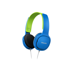 Çocuk Kulaklık | PHILIPS SHK2000 Kulak Üstü Kulaklık Mavi / Yeşil (Çocuklar için)